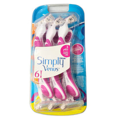 شفرات جيليت فينوس 3 للسيدات – عبوة 6 قطع للعناية اليومية