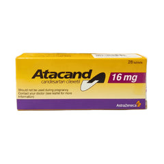 Atacand Blood Pressure Tablets 16mg 28 Tablets