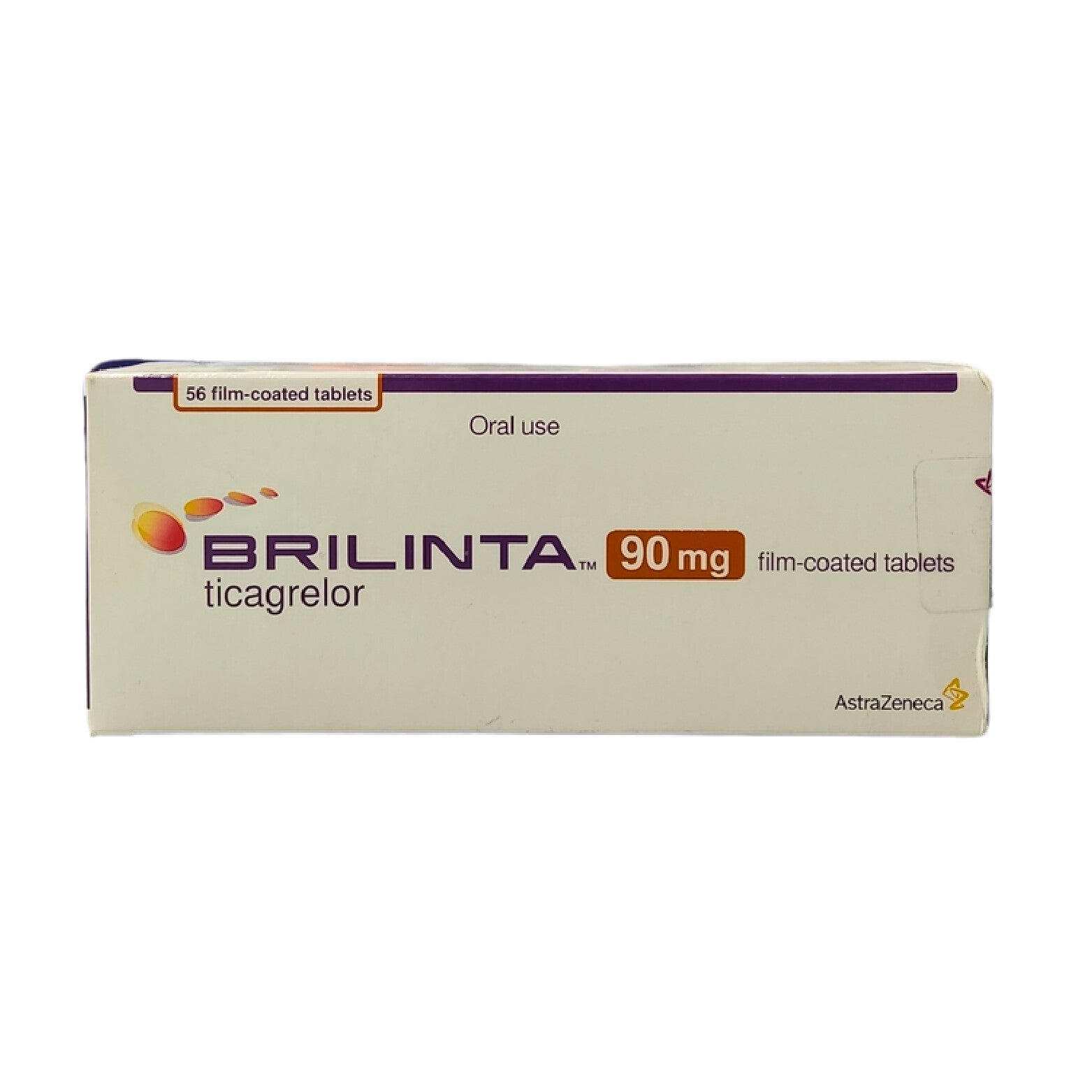 Brilinta Blood Thinner Tablets 90mg 56 Tablets