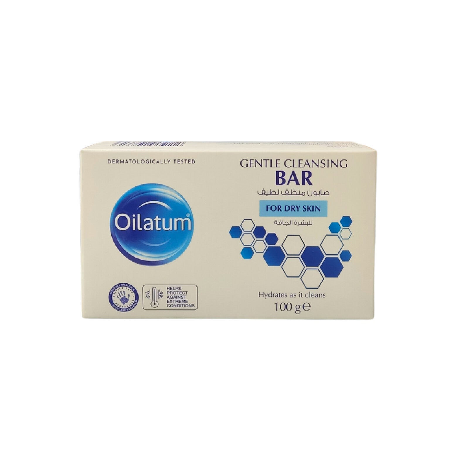 Oilatum Gentle Cleansing Bar 100G-For Cleansing and Moisturising Dry Skin
