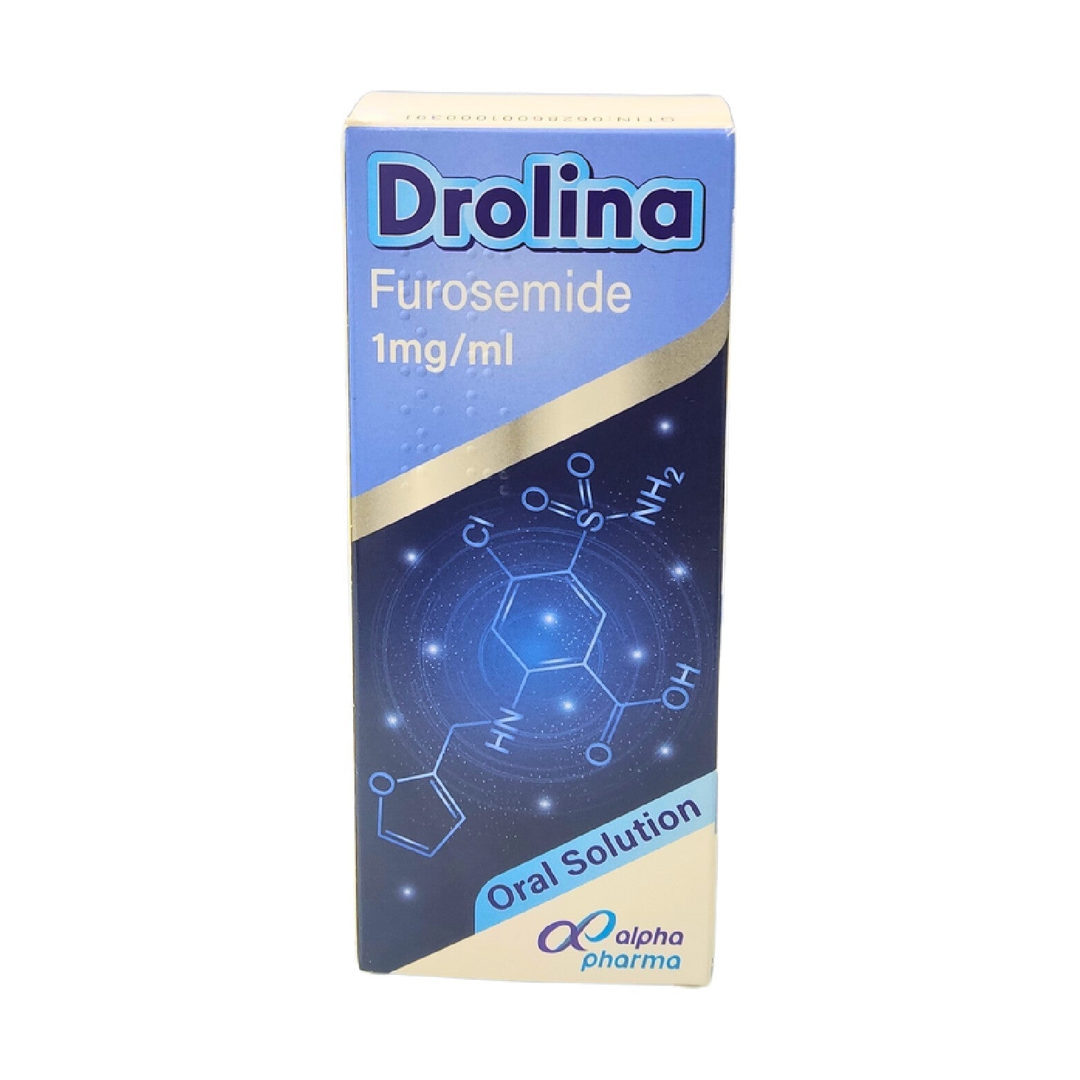 DROLINA FUROSEMIDE SYRUP 1MG/1ML 150ML