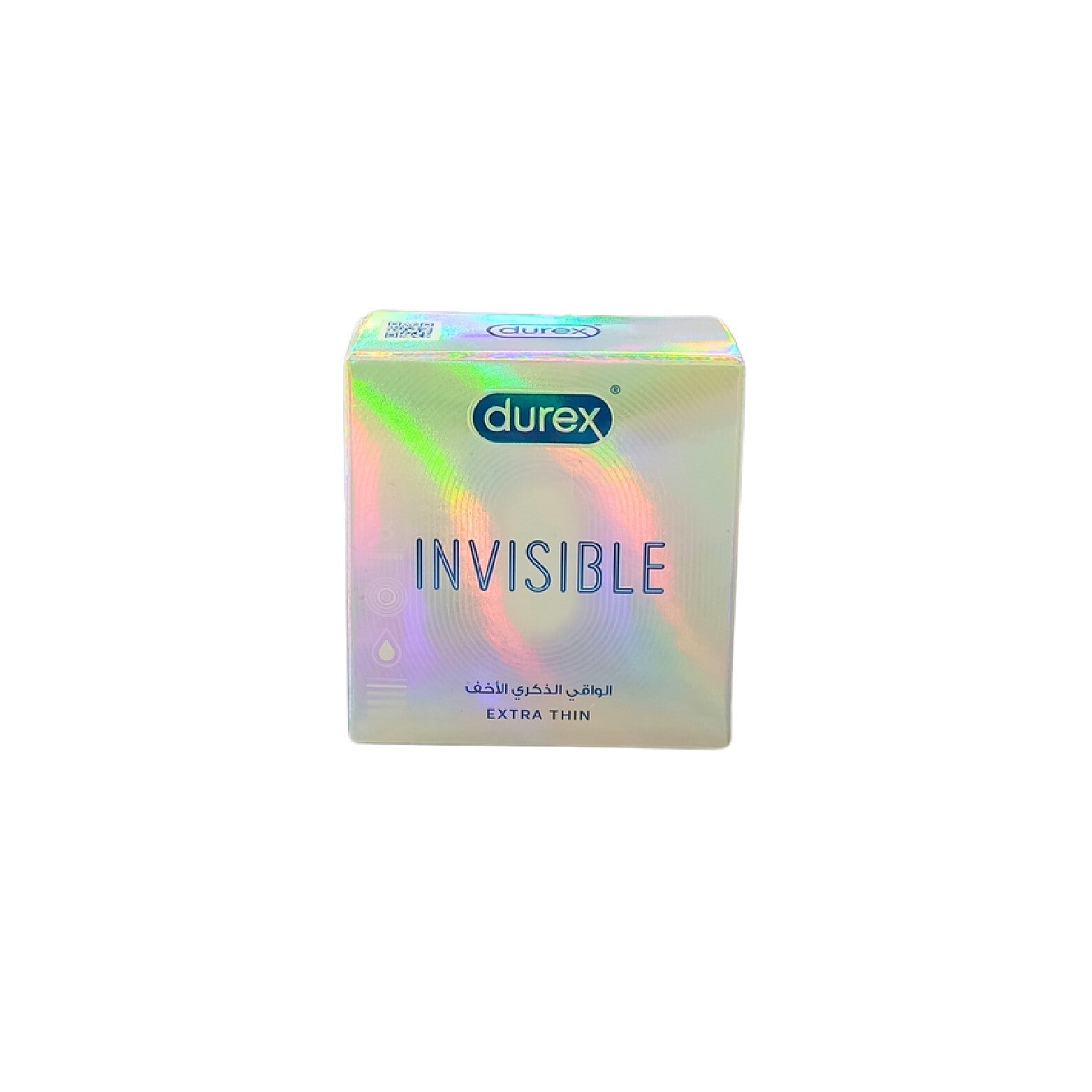 Durex Invisible Extra Thin Condoms-3 Pieces