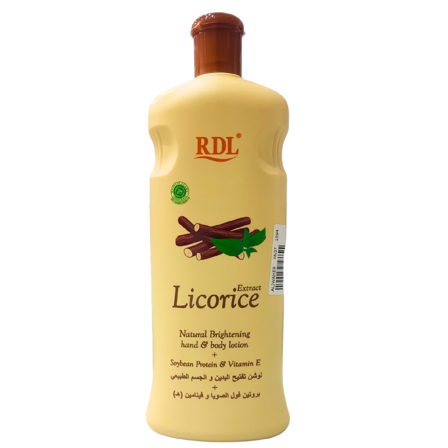 Rdl Moisturizing Licorice Hand and Body Lotion-600Ml