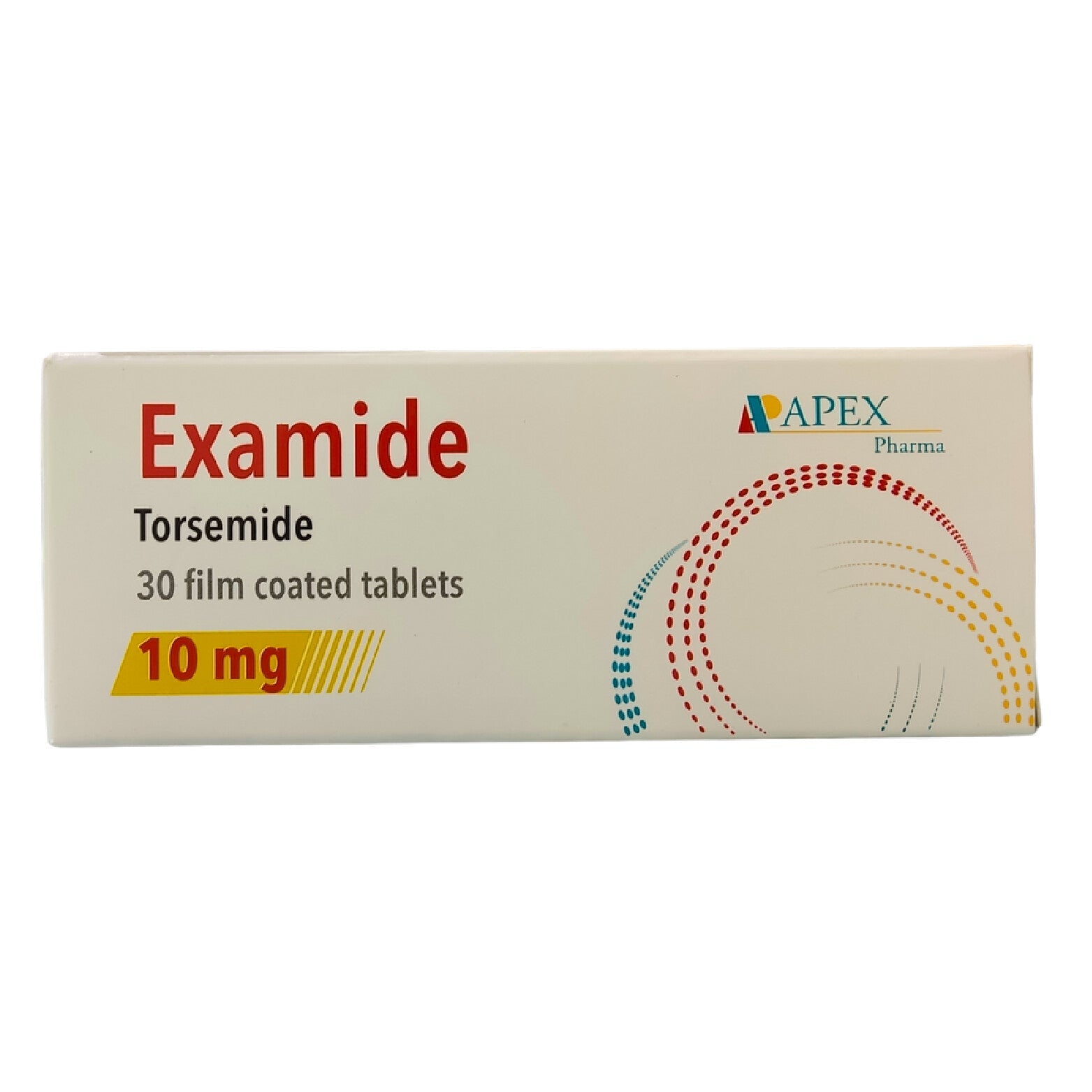 Examide Torsemide Diuretic Tablets 10mg 30 Tablets