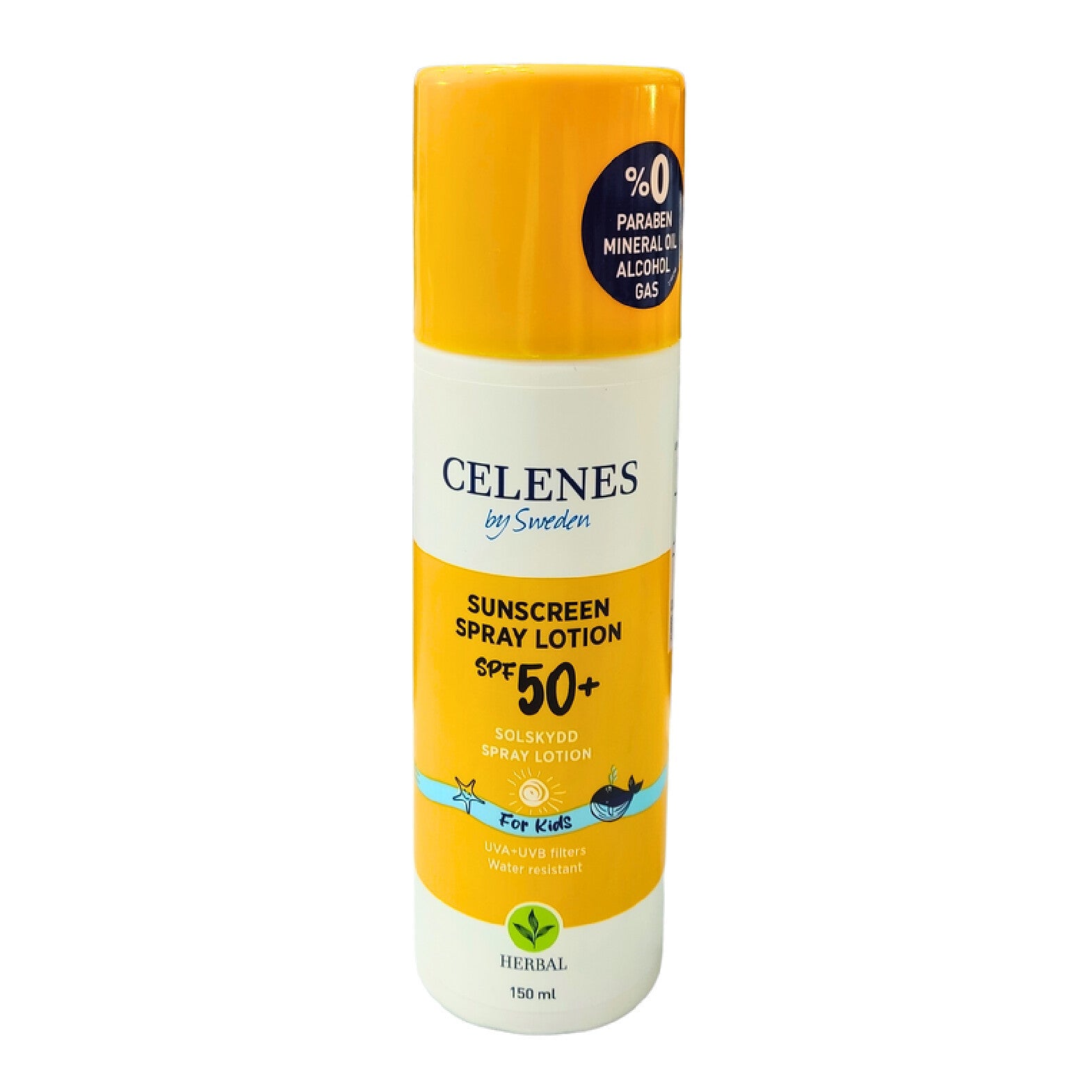 Celenes Kids Sun Lotion Spray – SPF50+ for Maximum Sun Protection