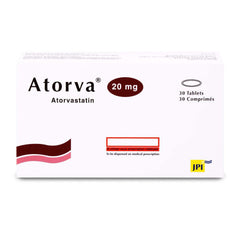 Atorva 20 mg 30 Tablets