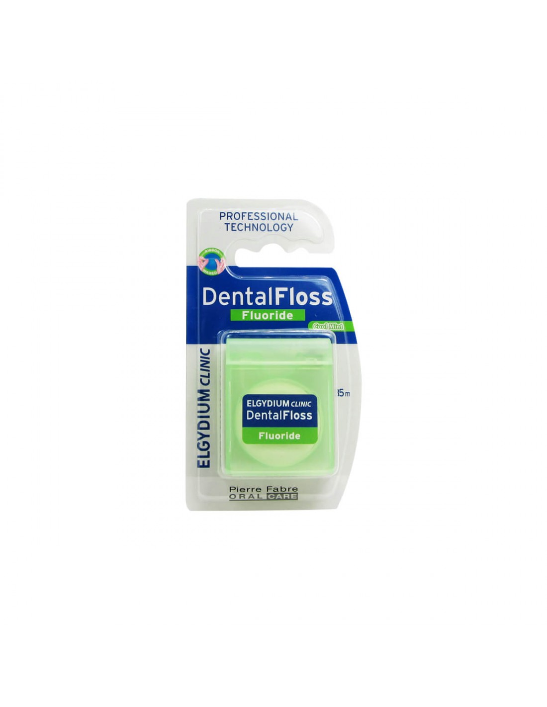 Elgydium Dental Floss Fluoride Mint 35 Mm