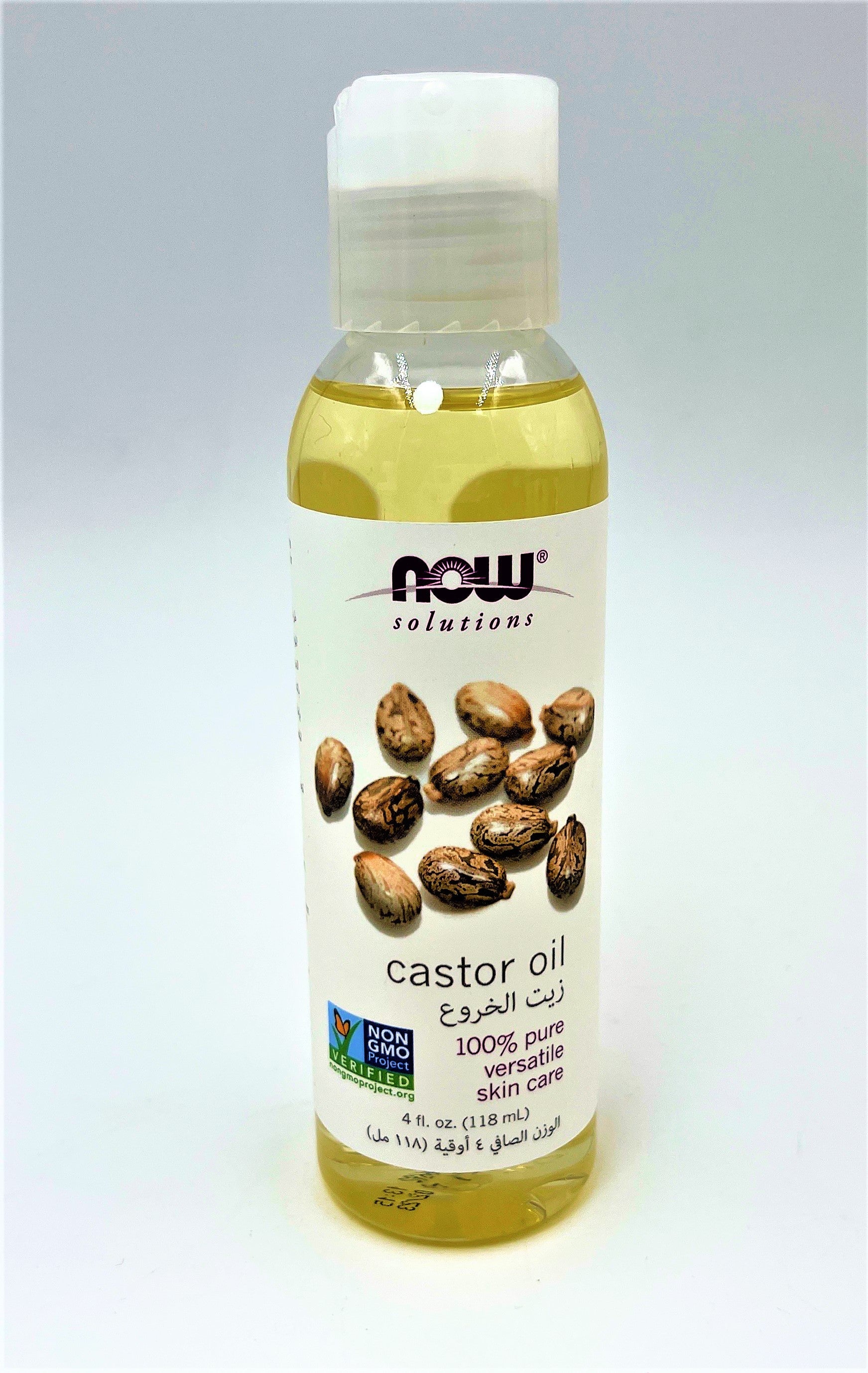 Castor Oil 100 % Pure 118 Ml Now Solutions