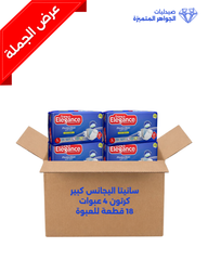 SANITA ELEGANCE LARGE BOX 4 PACK X 18PCS