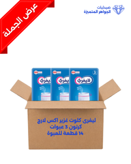 ليفرى كلوت غزير اكس لارج كرتون 3 عبوات 14قطعة للعبوة