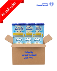 APTAMIL 2 ( BOX 6 PCS ) 400 GM