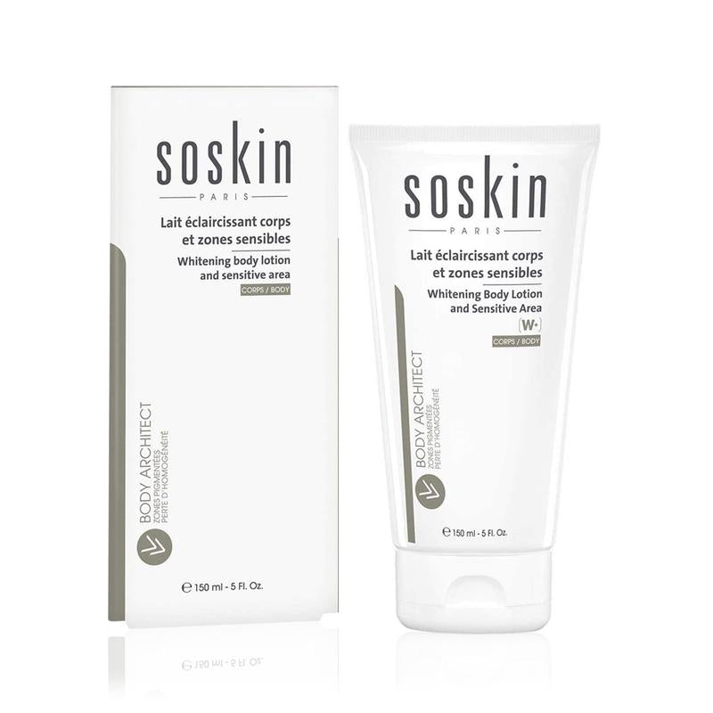 Soskin Whitening Body Lotion And Sensitive Area 150Ml