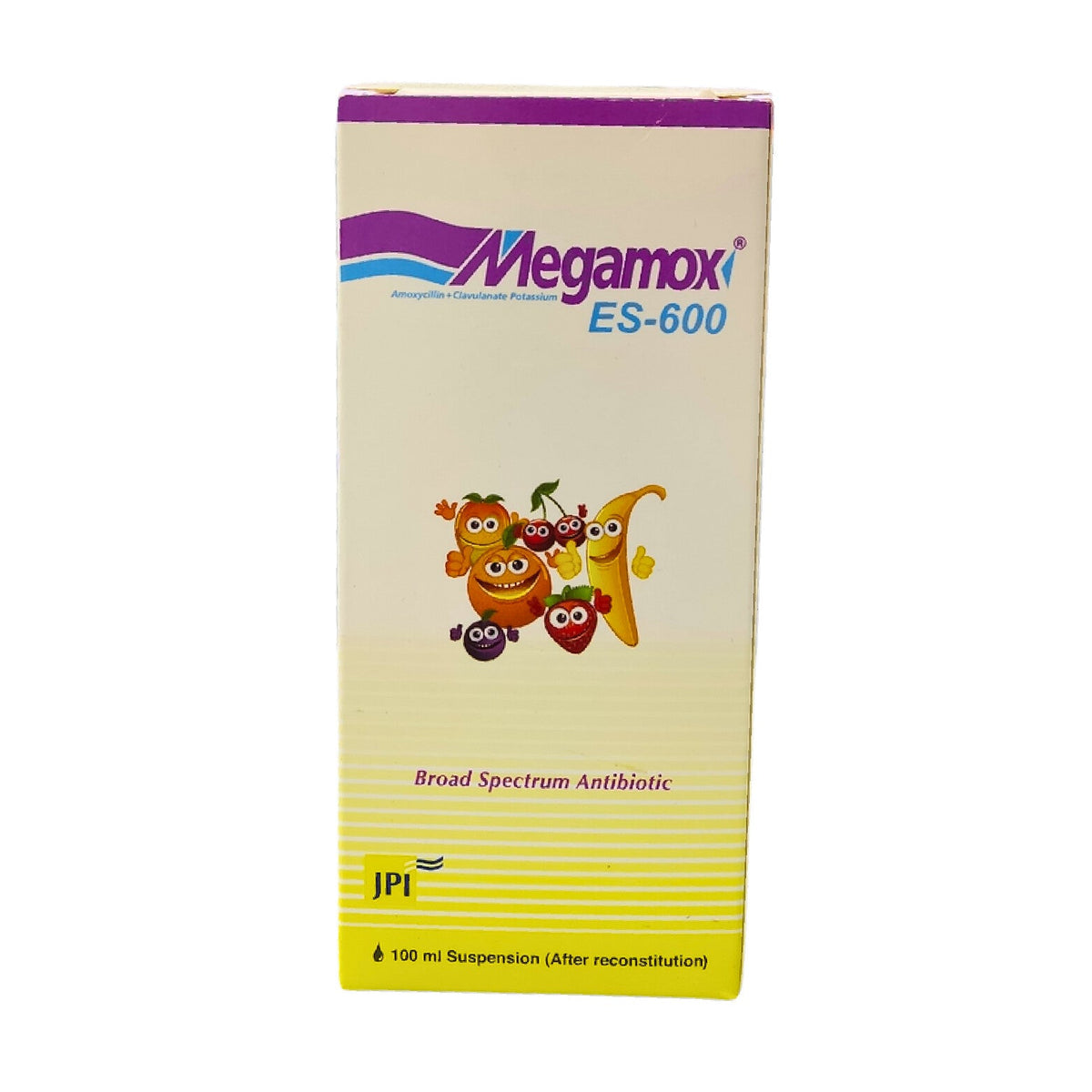 Megamox ES 600MG Suspension Infection Relief 100ML