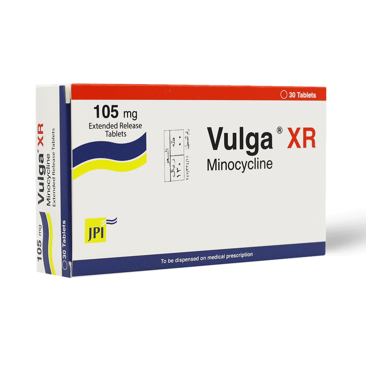 VULGA XR (MINOCYCLINE) 105MG 30TAB