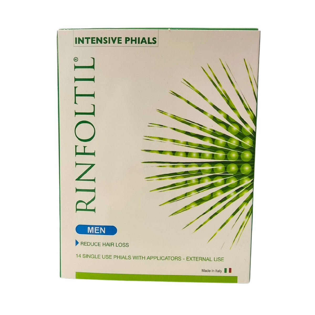 Rinfoltil Ampoules For Men-14 Ampoules - 5Ml-Hair Loss Treatment and Growth Support