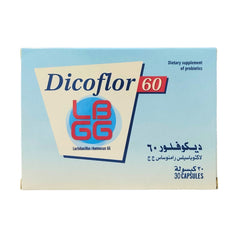 Dicoflor 60 × 30 Caps digestive support