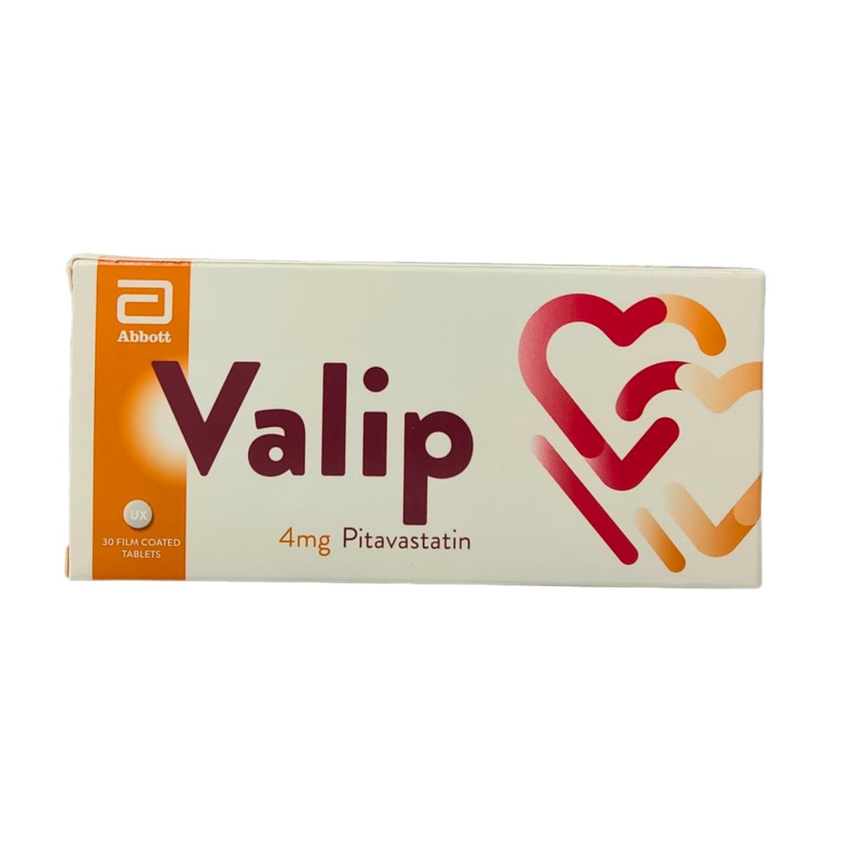 Valip Pitavastatin 4 mg – 30 Tablets