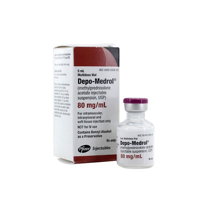 Depo-Medrol 80Mg Injection-Methylprednisolone Acetate