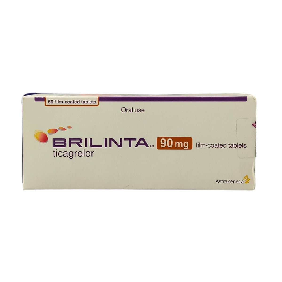 Brilinta Blood Thinner Tablets 90mg 56 Tablets