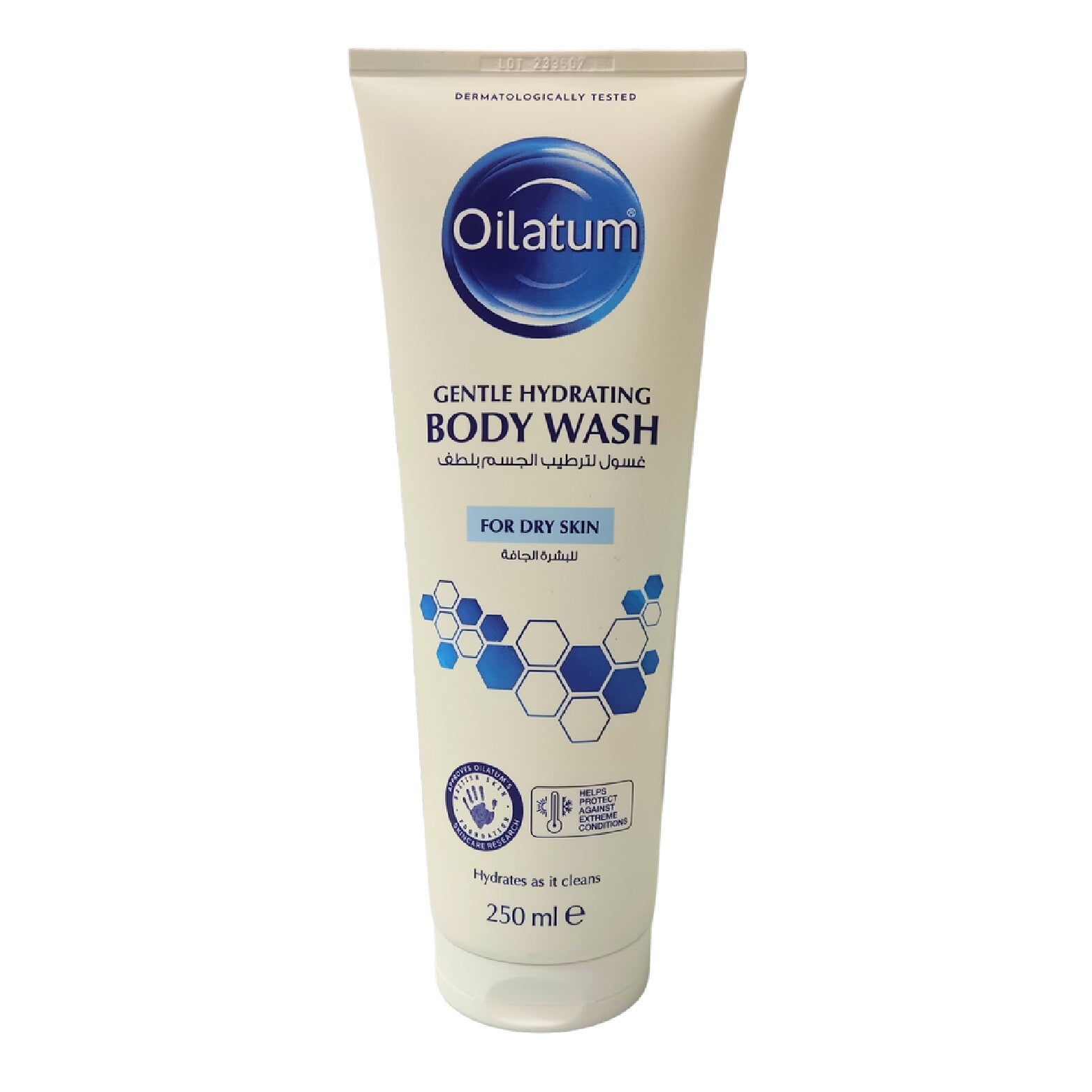 Oilatum Gentle Hydrating Body Wash 250Ml-For Dry Skin Care