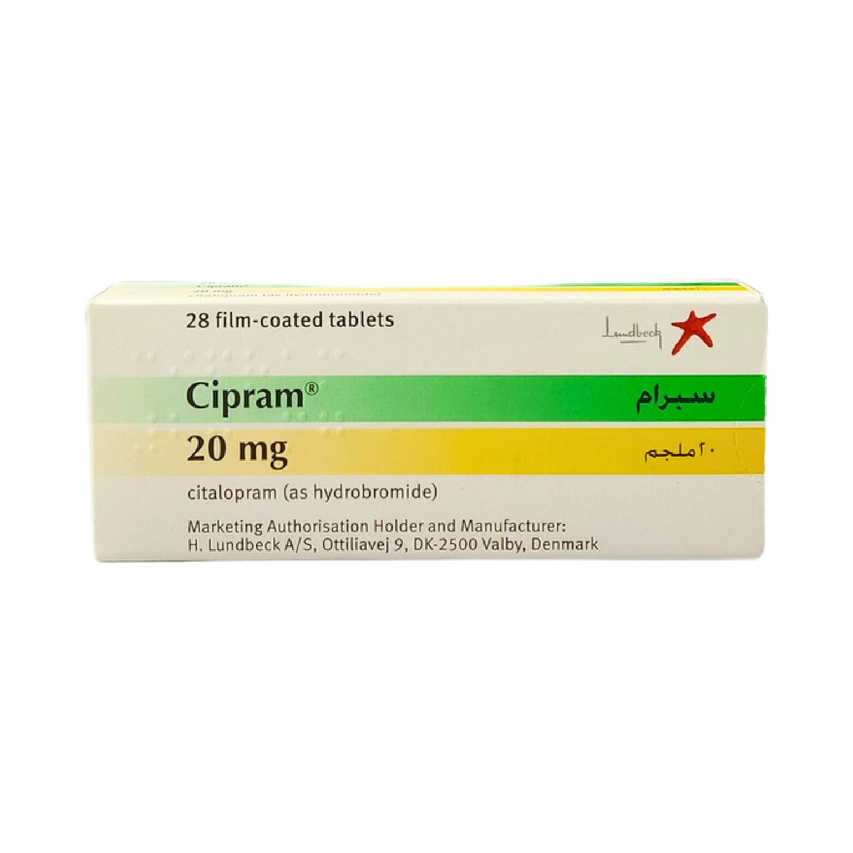 Cipram 20mg Antidepressant Tablets