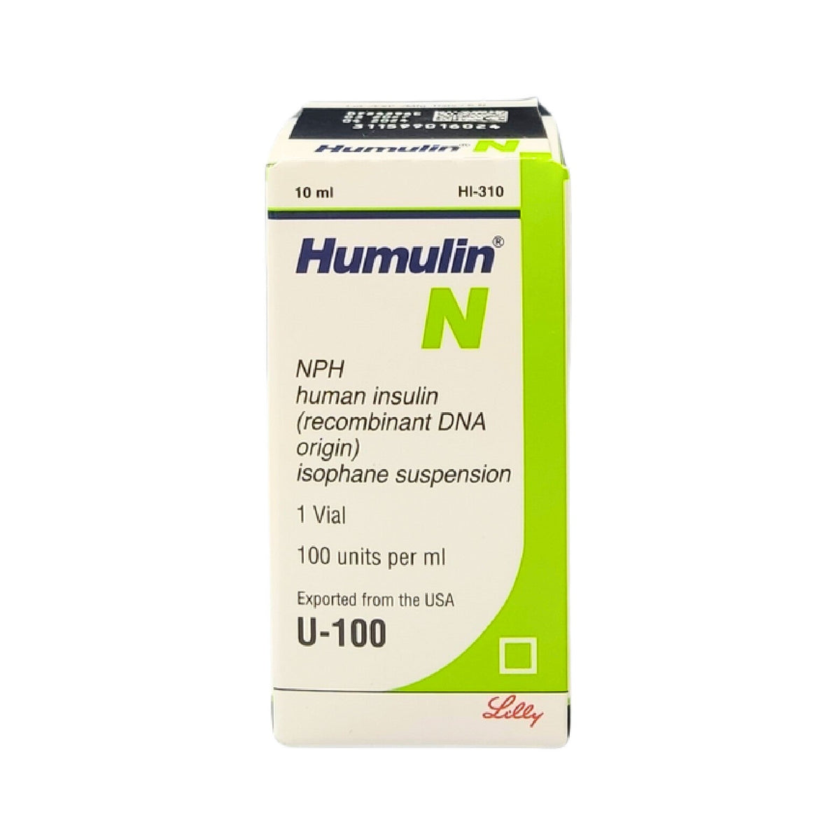 Humulin-N Intermediate-Acting Insulin Vial