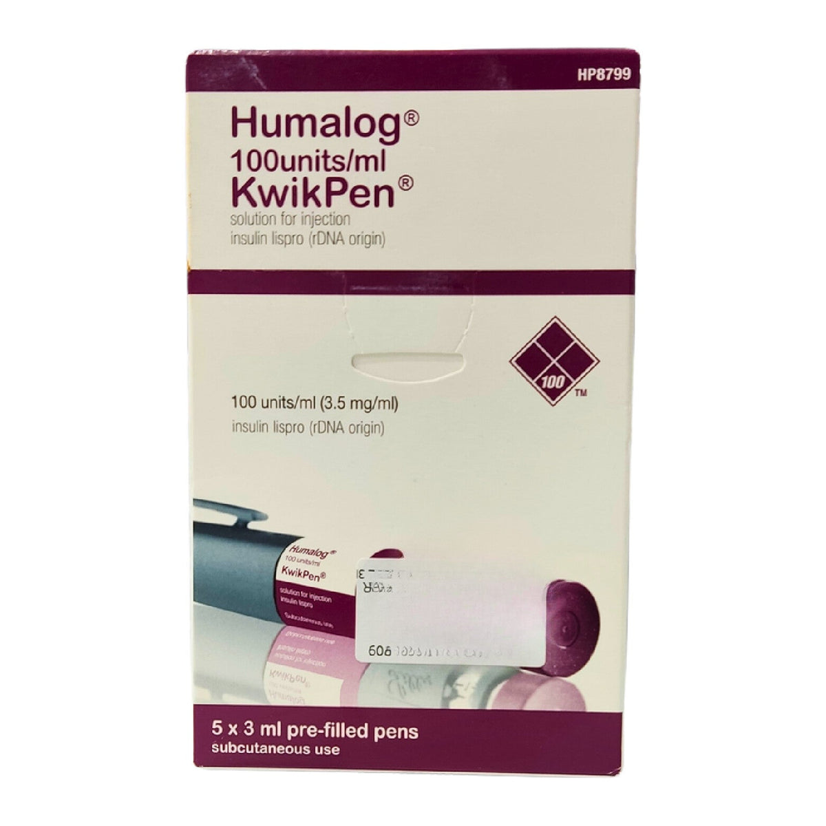 Humalog Rapid-Acting Insulin Pens - 5x3ml