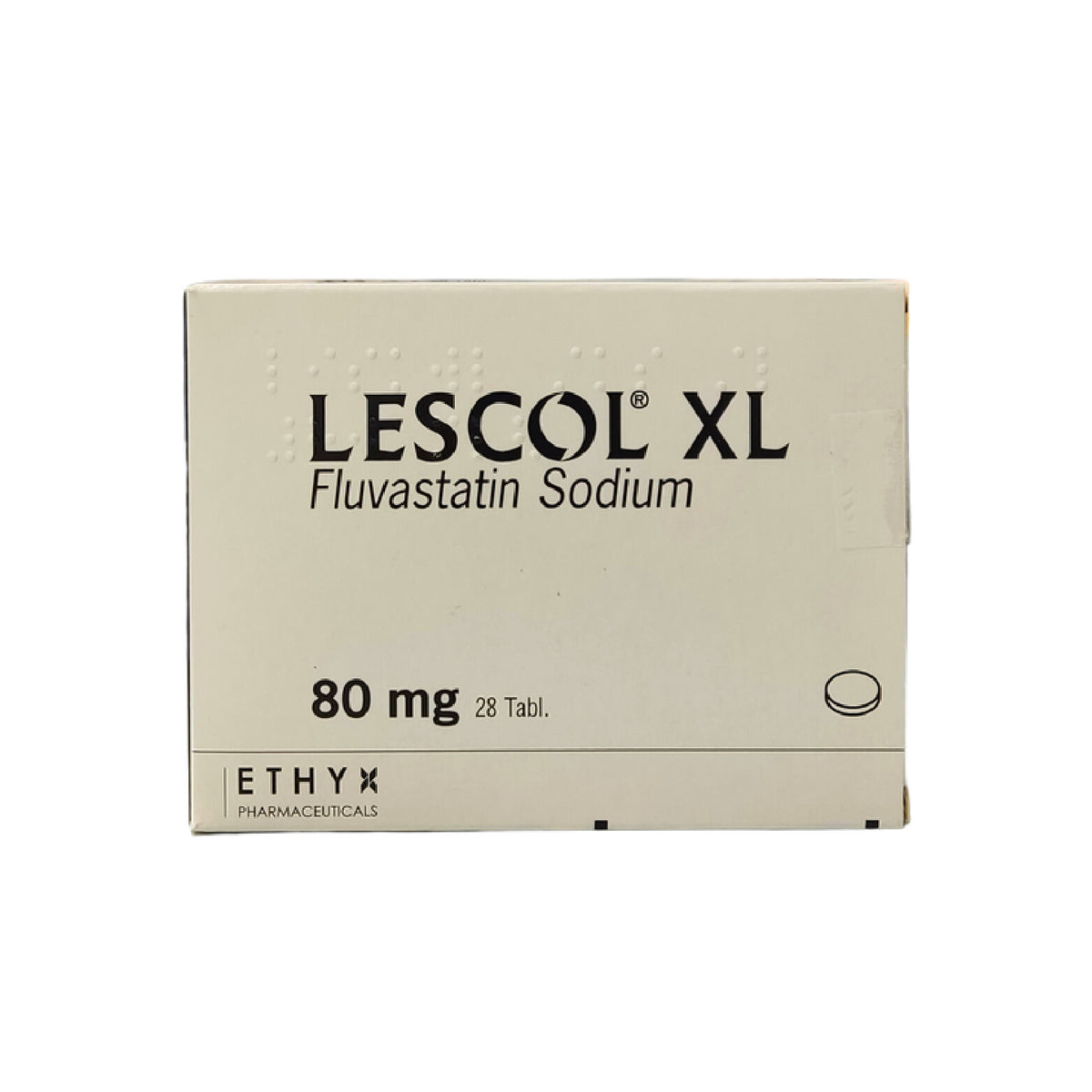 Lescol XL Cholesterol Lowering Tablets 80mg 28 Tablets