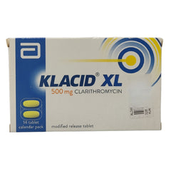 Klacid XL 500MG 14 Tabs antibiotic