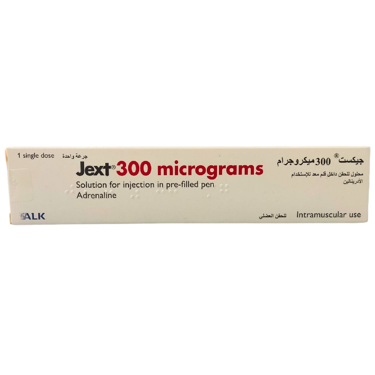 Jext Adrenaline 300mcg 1 Prefilled Pen – Rapid Response for Severe Allergies