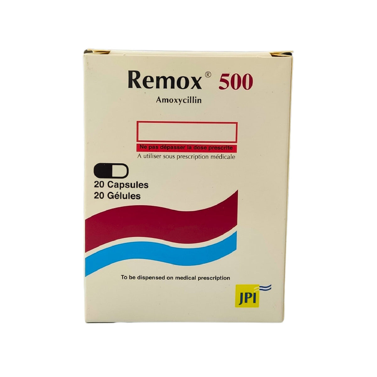 Remox infection treatment 500 mg 20 capsules