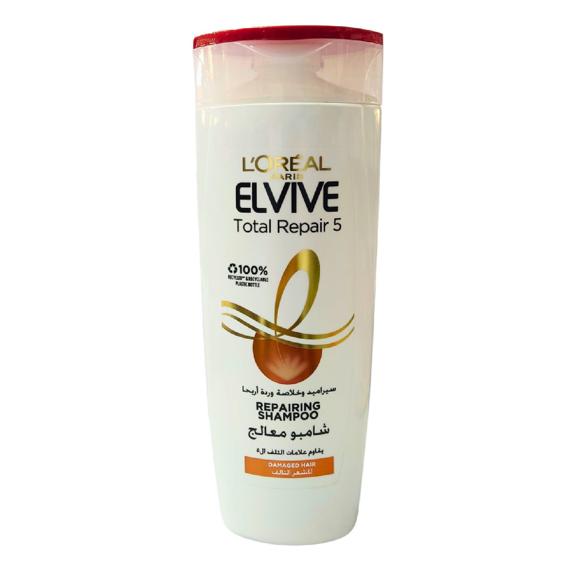 Lâ€™OrÃ©al Total Repair 5 Shampoo 400ml â€“ 5 Solutions in One Wash