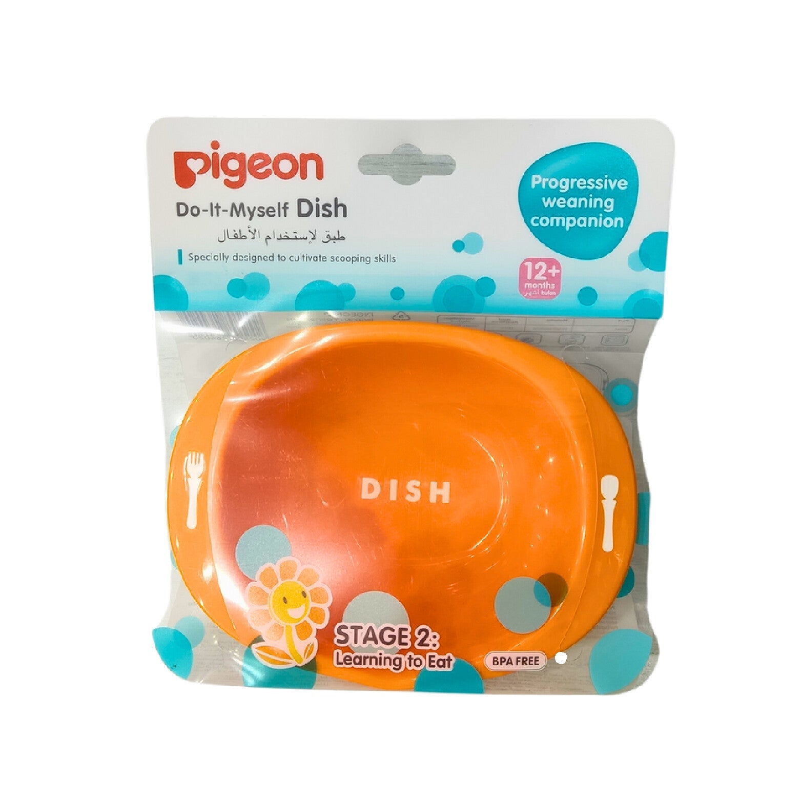 PIGEON Toddler Dish +12m