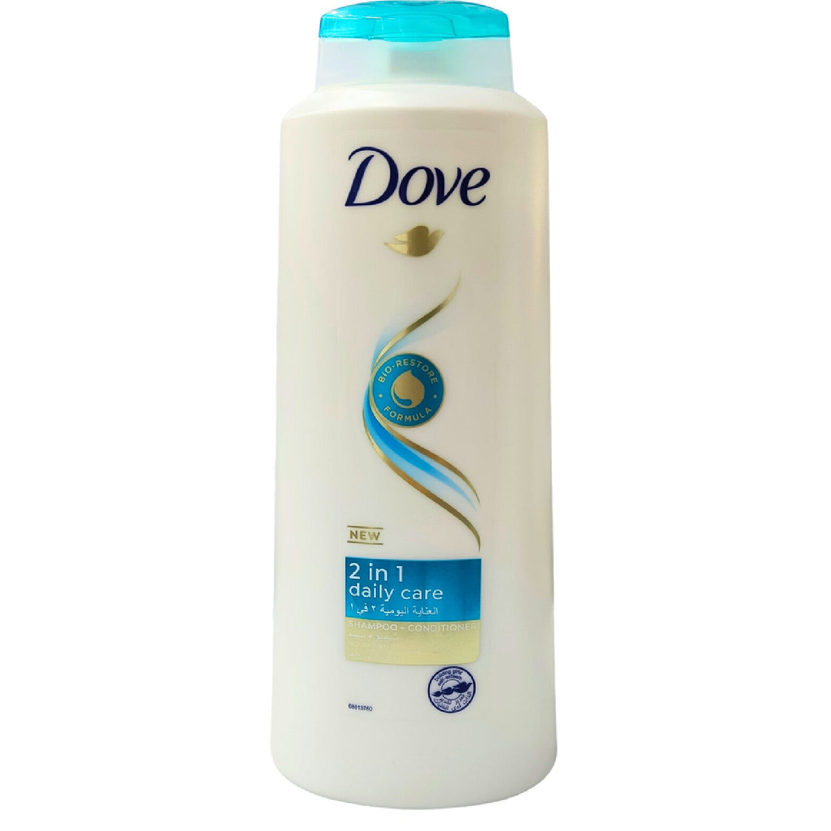Dove Daily Care 2in1 Shampoo 600ml â€“ Quick Care, Full Softness