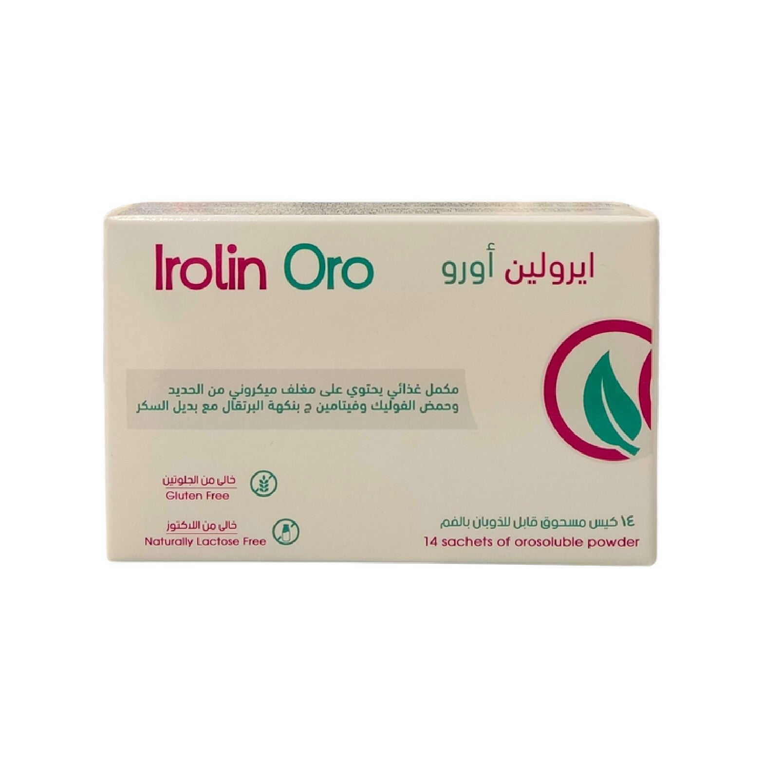 Irolin Oro 14 Sachets iron supplement