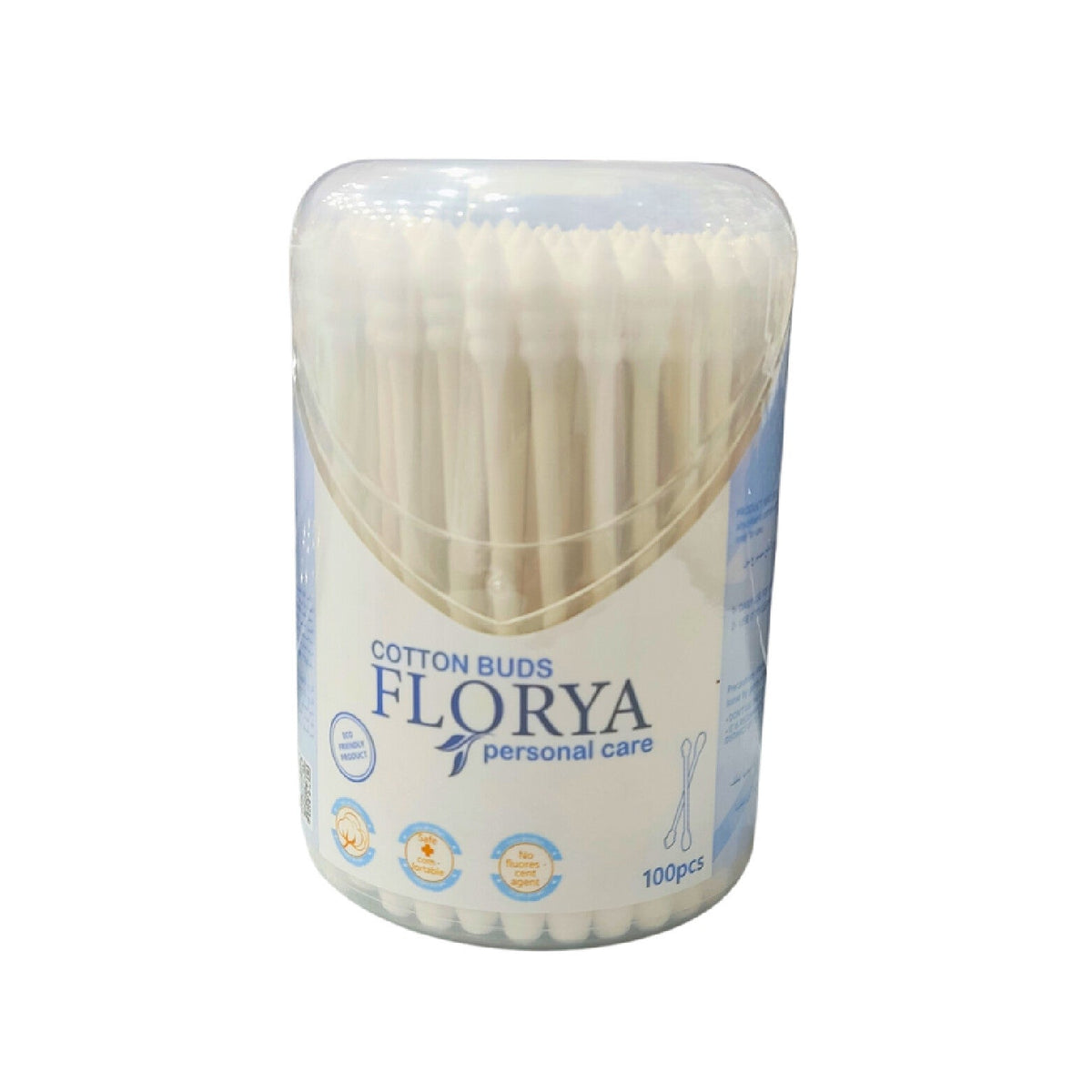 Florya Cotton Buds â€“ Dual-Tip Cotton Swabs 100pcs
