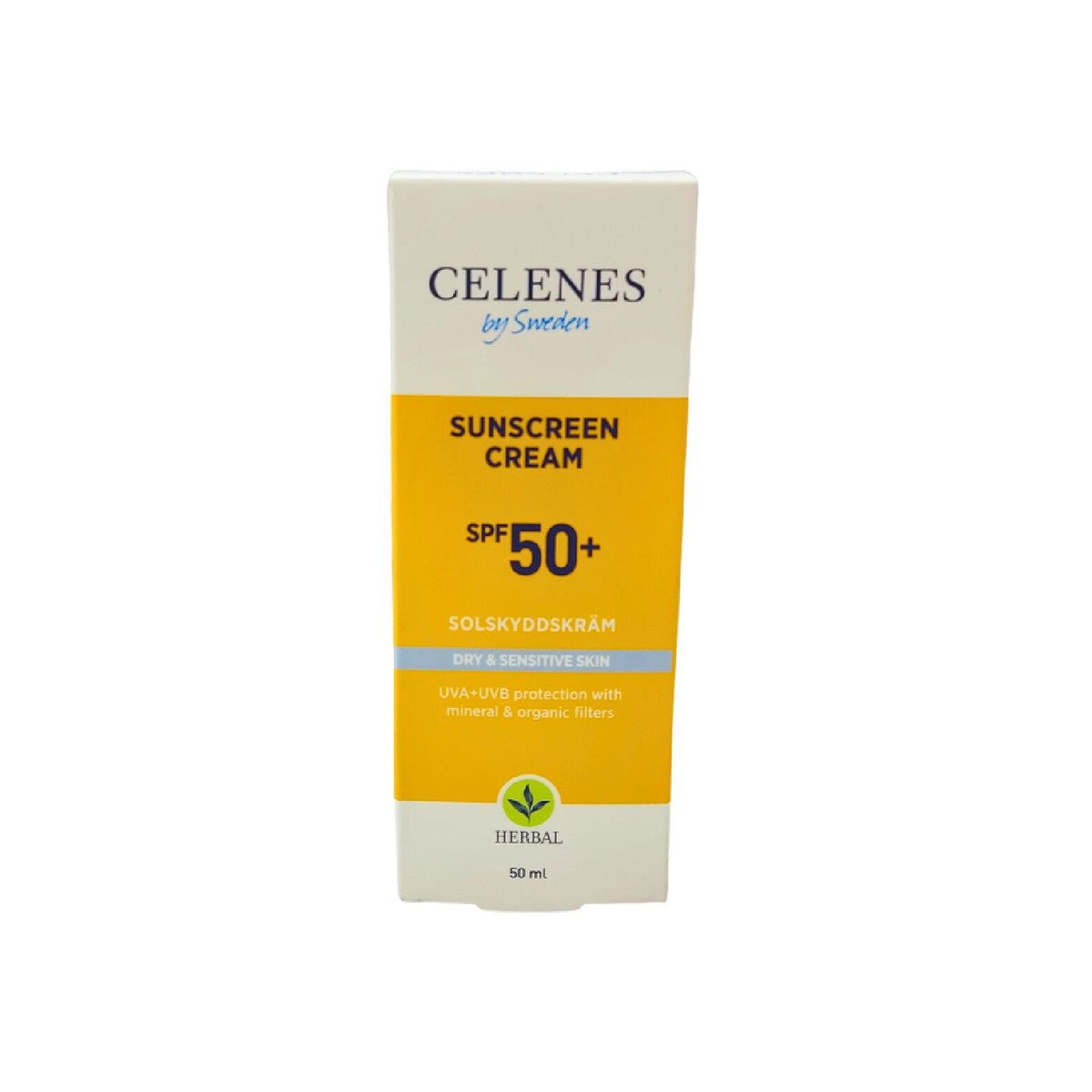 Celenes Sunscreen Cream SPF50+ â€“ Maximum UV Protection for Dry & Sensitive Skin