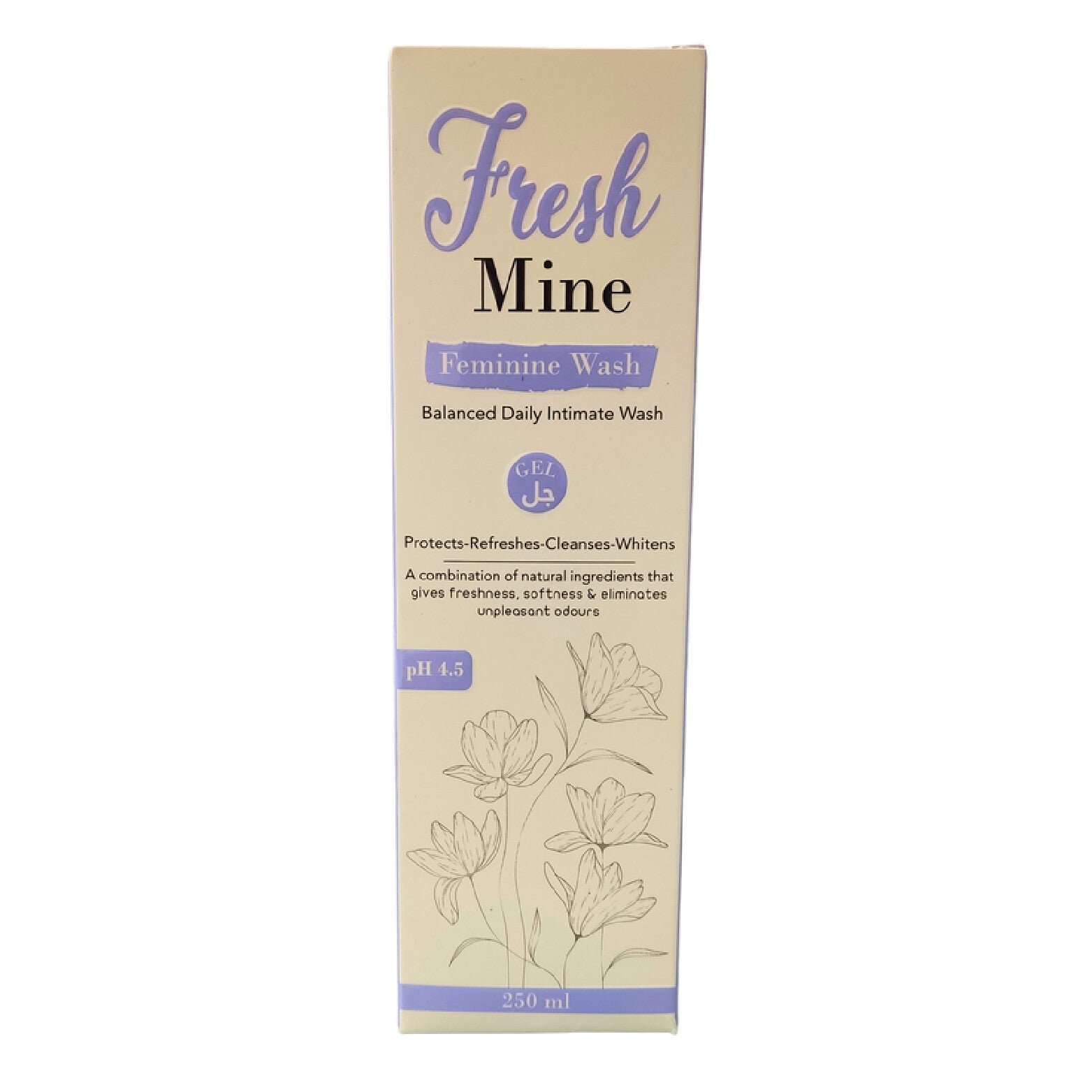 Fresh Mine Feminine Wash 250Ml-Gentle Intimate Cleanser That Helps Maintain SkinS Natural Balance