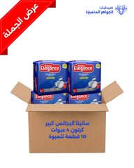 SANITA ELEGANCE LARGE BOX 4 PACK X10PCS